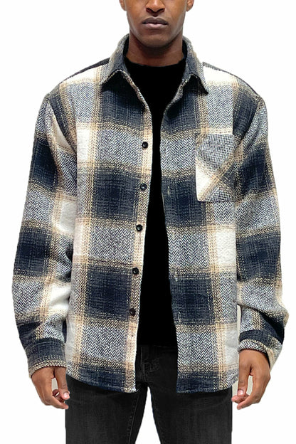 Flannel Combo Shacket