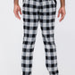 Plaid Slim Fit Trouser Pants